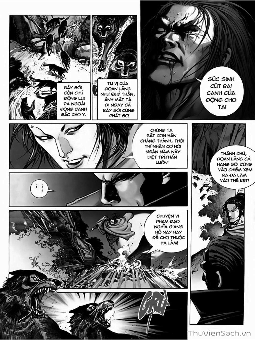 Truyện Tranh Phong Vân Manhua trang 3