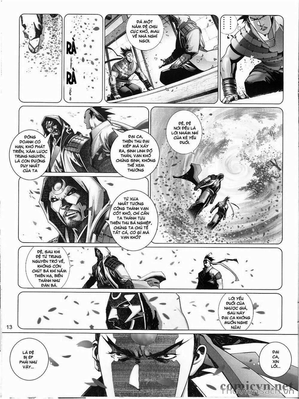 Truyện Tranh Phong Vân Manhua trang 3