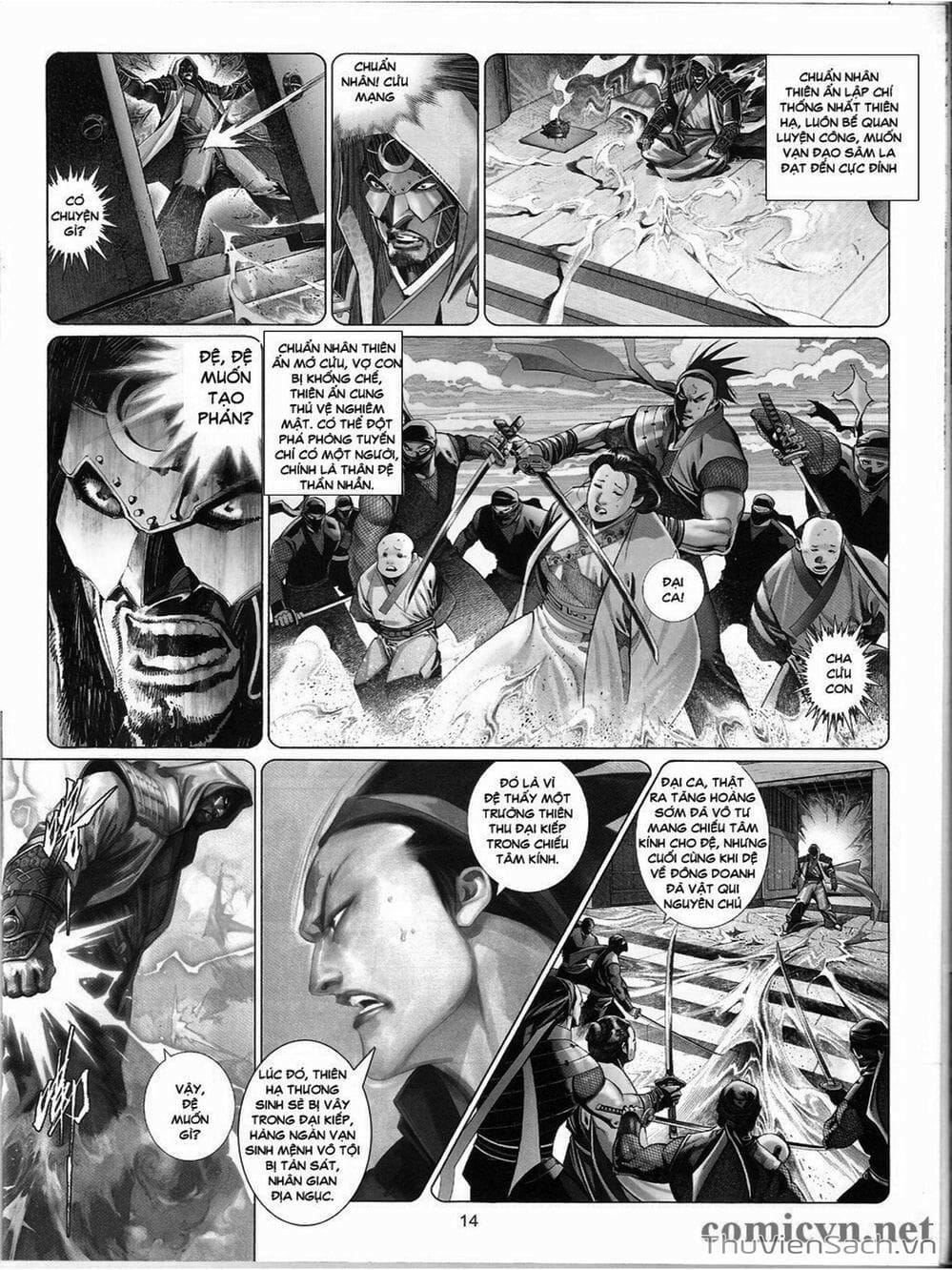 Truyện Tranh Phong Vân Manhua trang 3