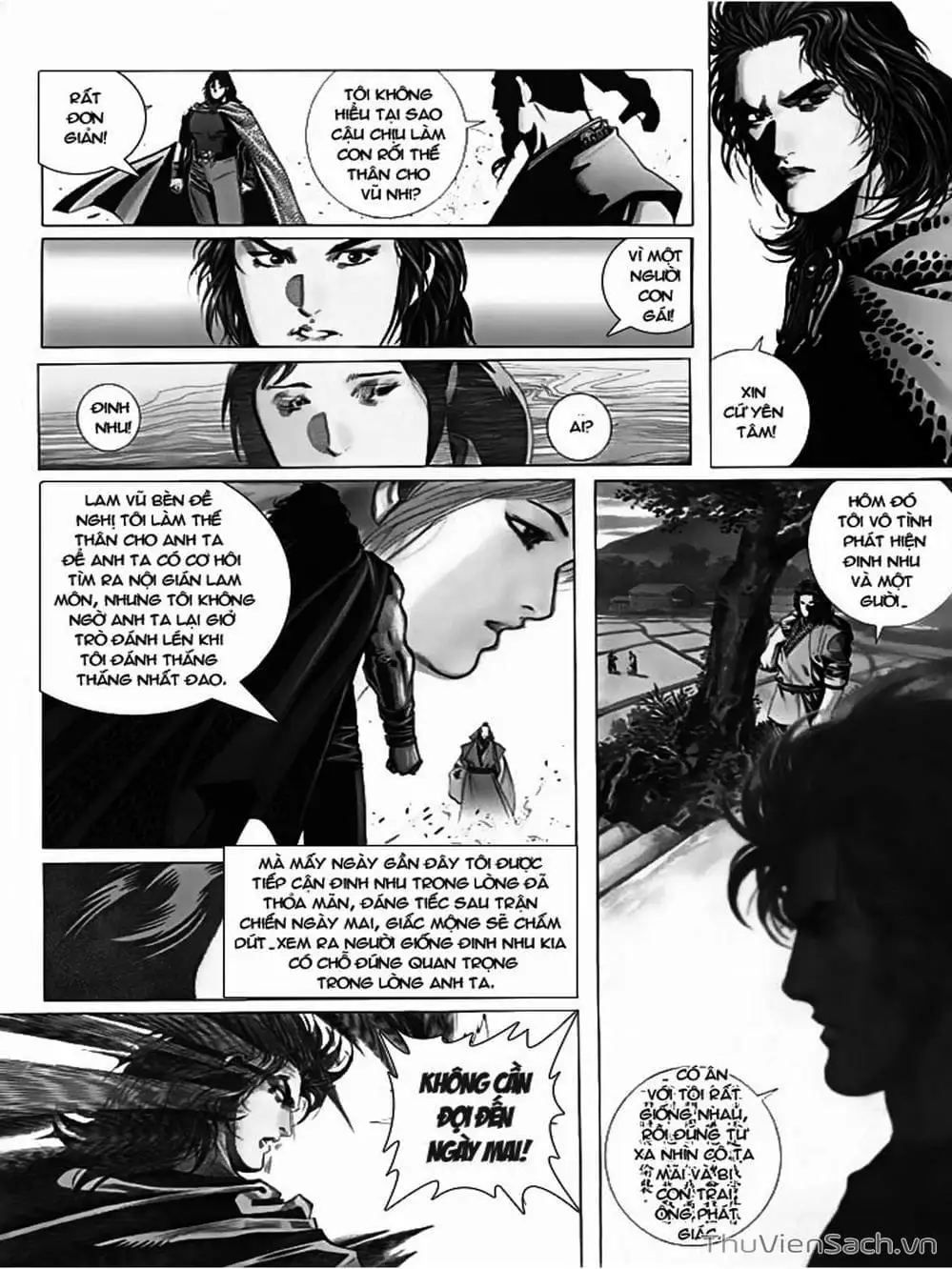 Truyện Tranh Phong Vân Manhua trang 3