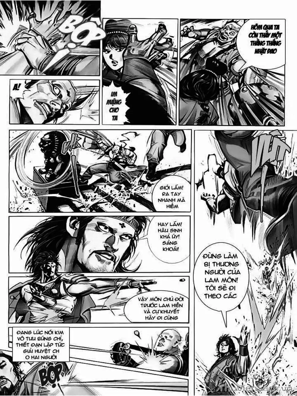 Truyện Tranh Phong Vân Manhua trang 3