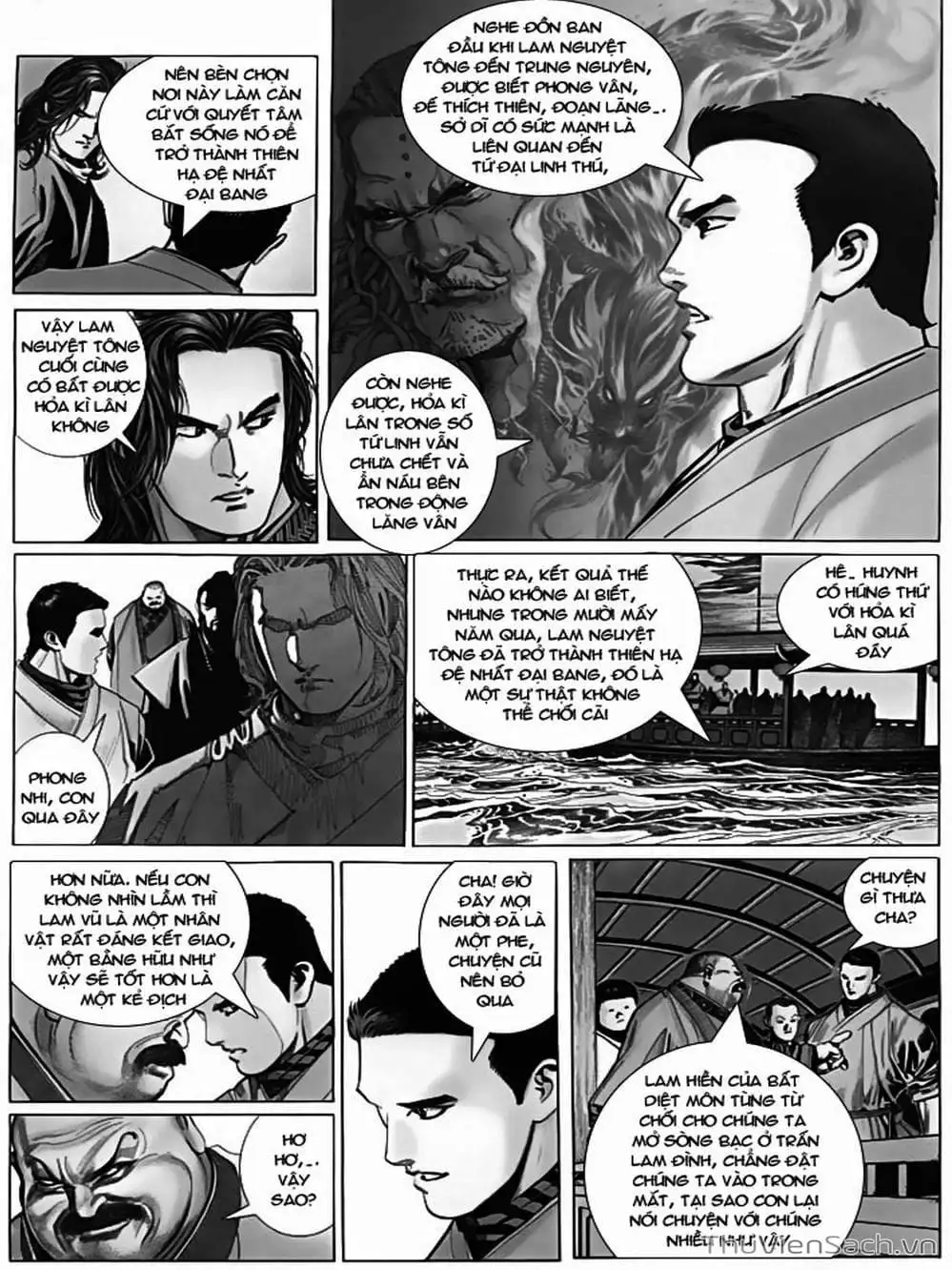 Truyện Tranh Phong Vân Manhua trang 3