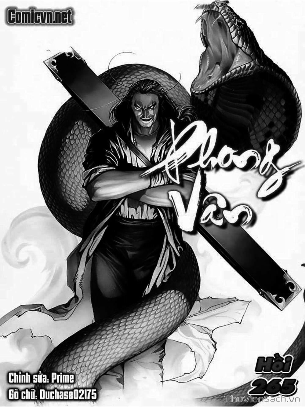 Truyện Tranh Phong Vân Manhua trang 3