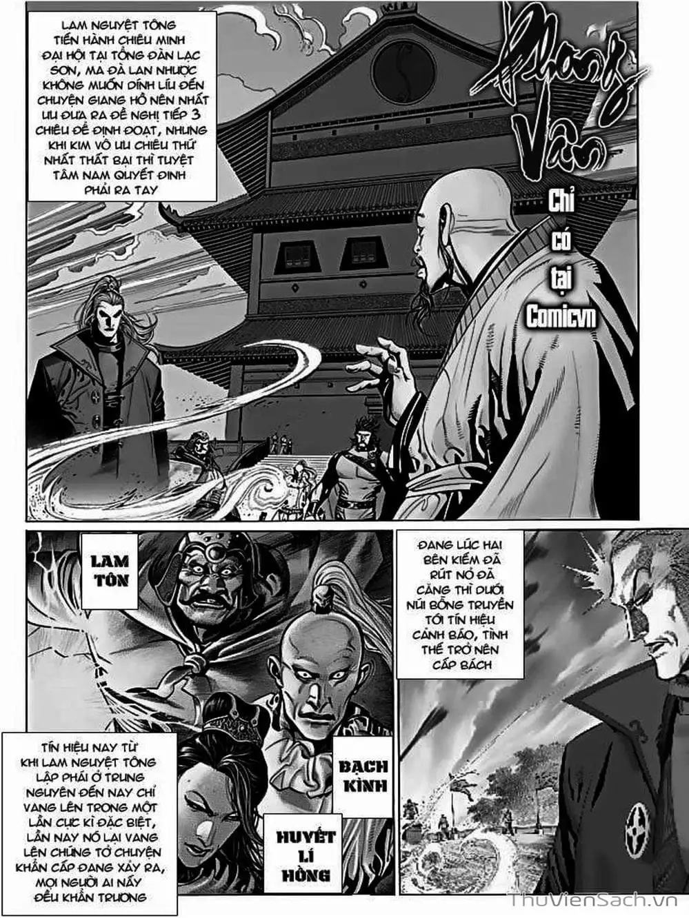 Truyện Tranh Phong Vân Manhua trang 3