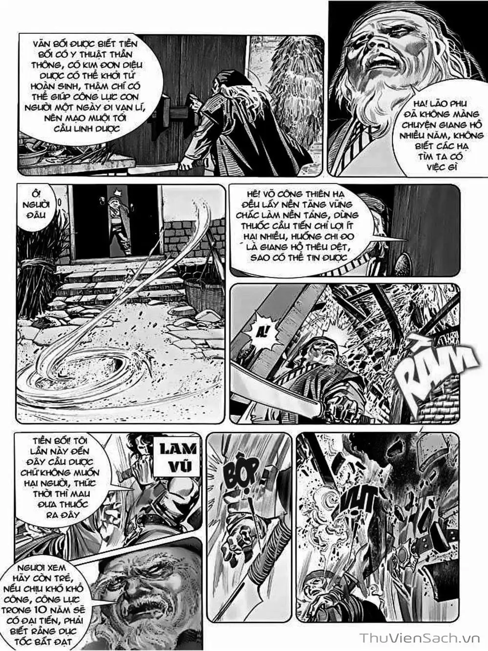 Truyện Tranh Phong Vân Manhua trang 3