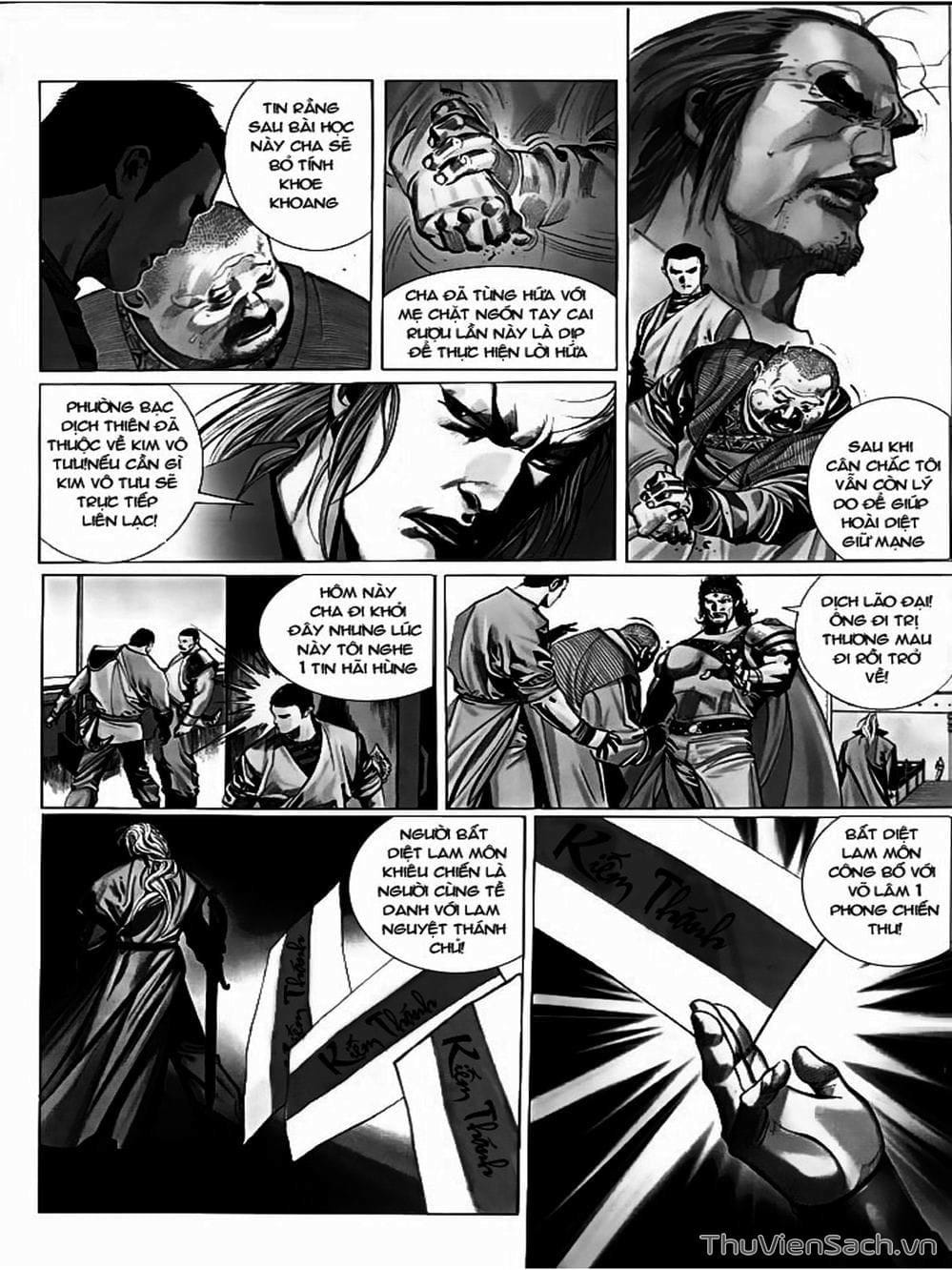 Truyện Tranh Phong Vân Manhua trang 3