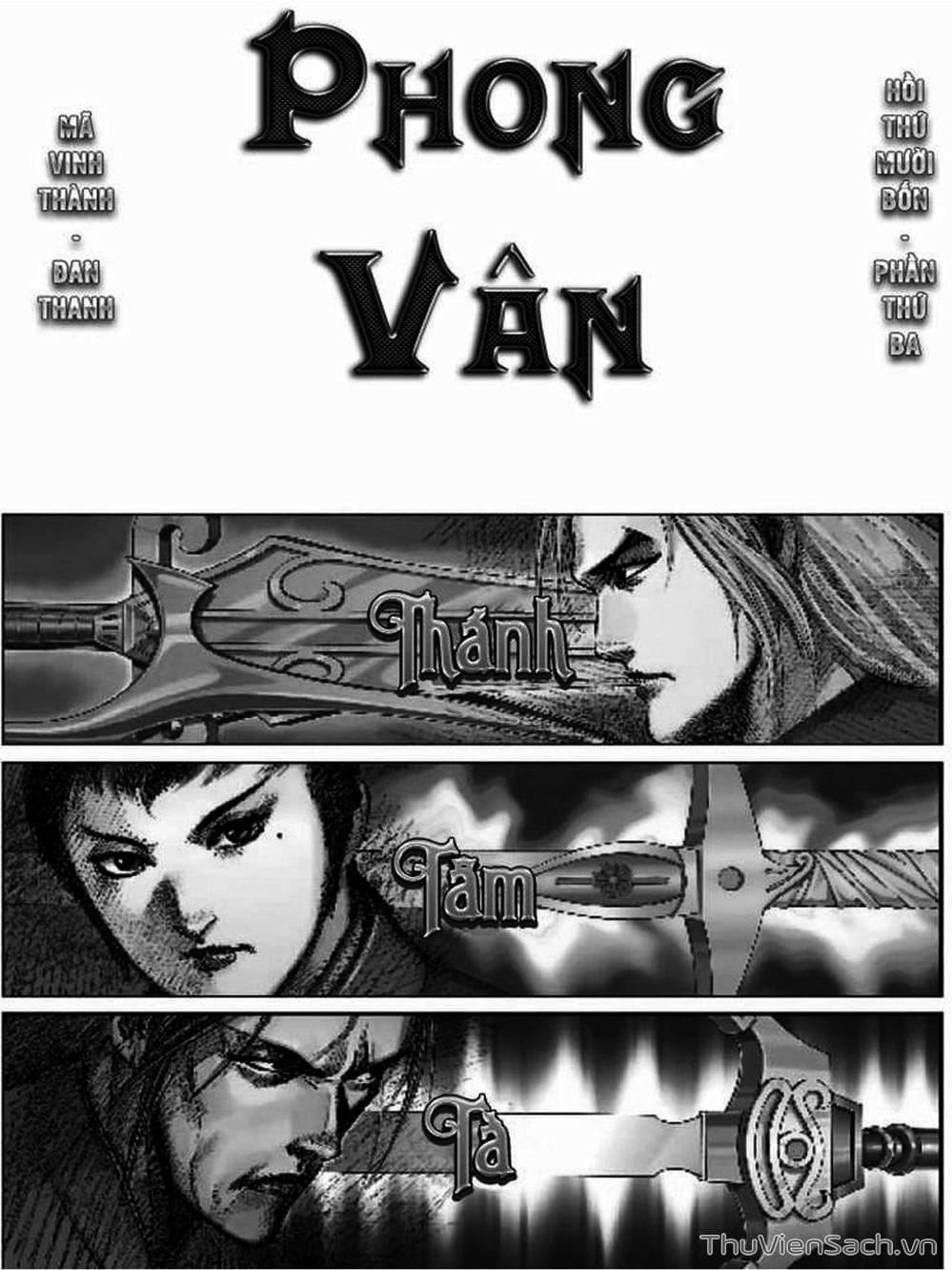 Truyện Tranh Phong Vân Manhua trang 3