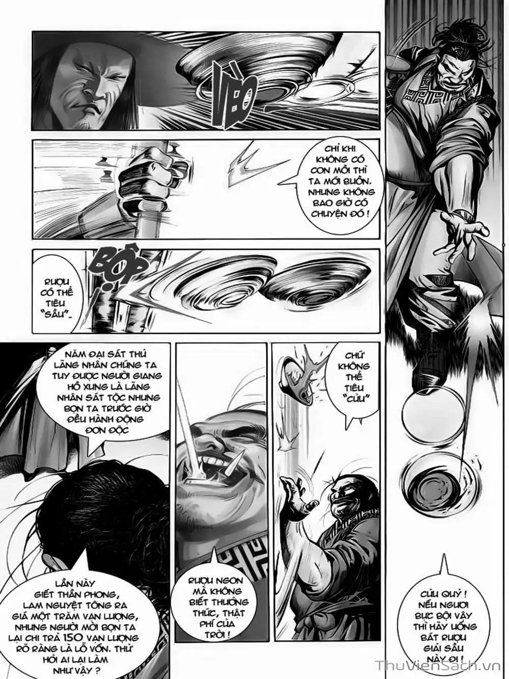 Truyện Tranh Phong Vân Manhua trang 3