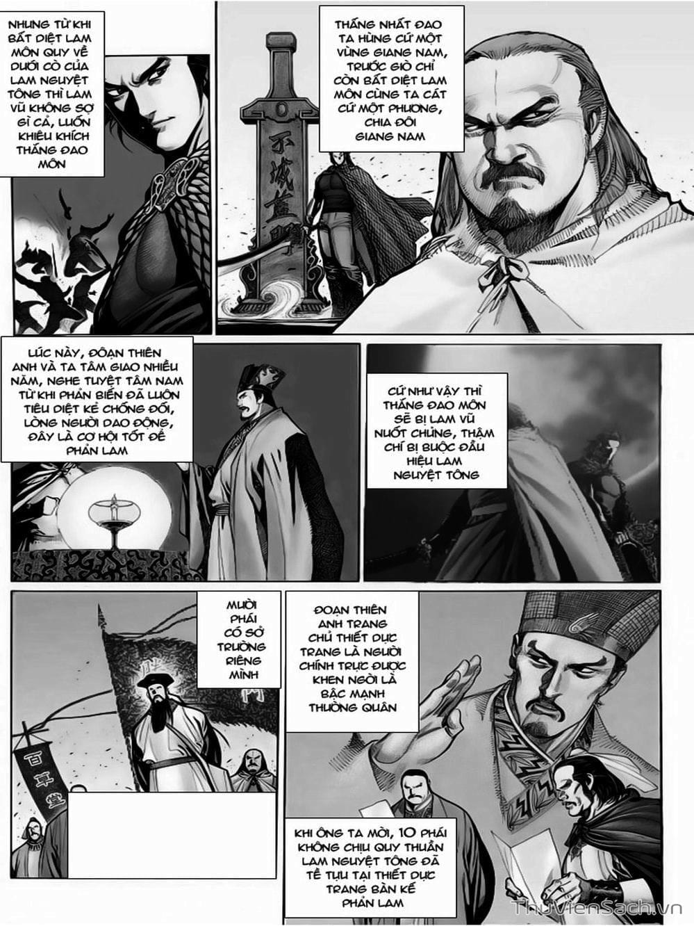 Truyện Tranh Phong Vân Manhua trang 3