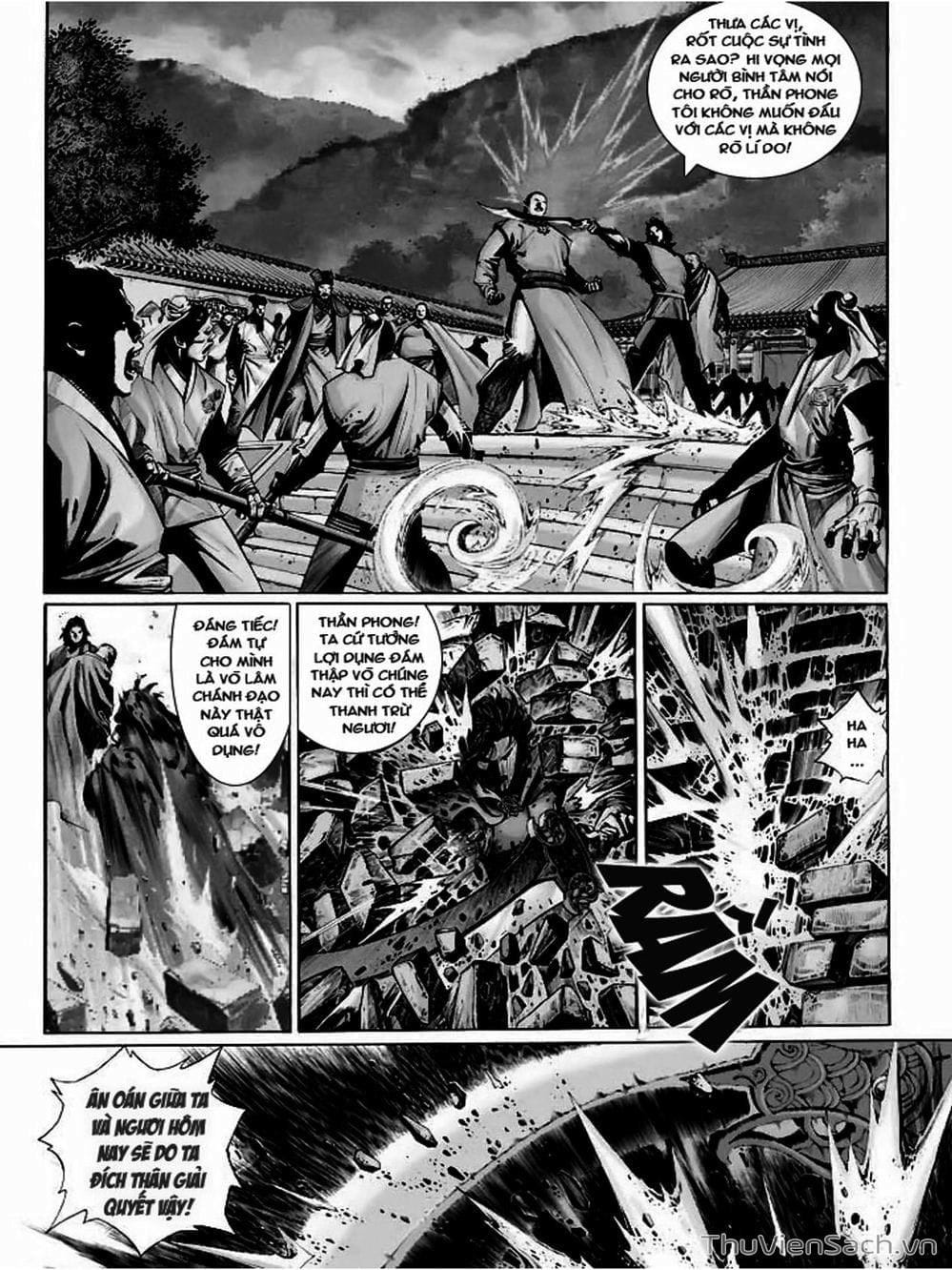 Truyện Tranh Phong Vân Manhua trang 3