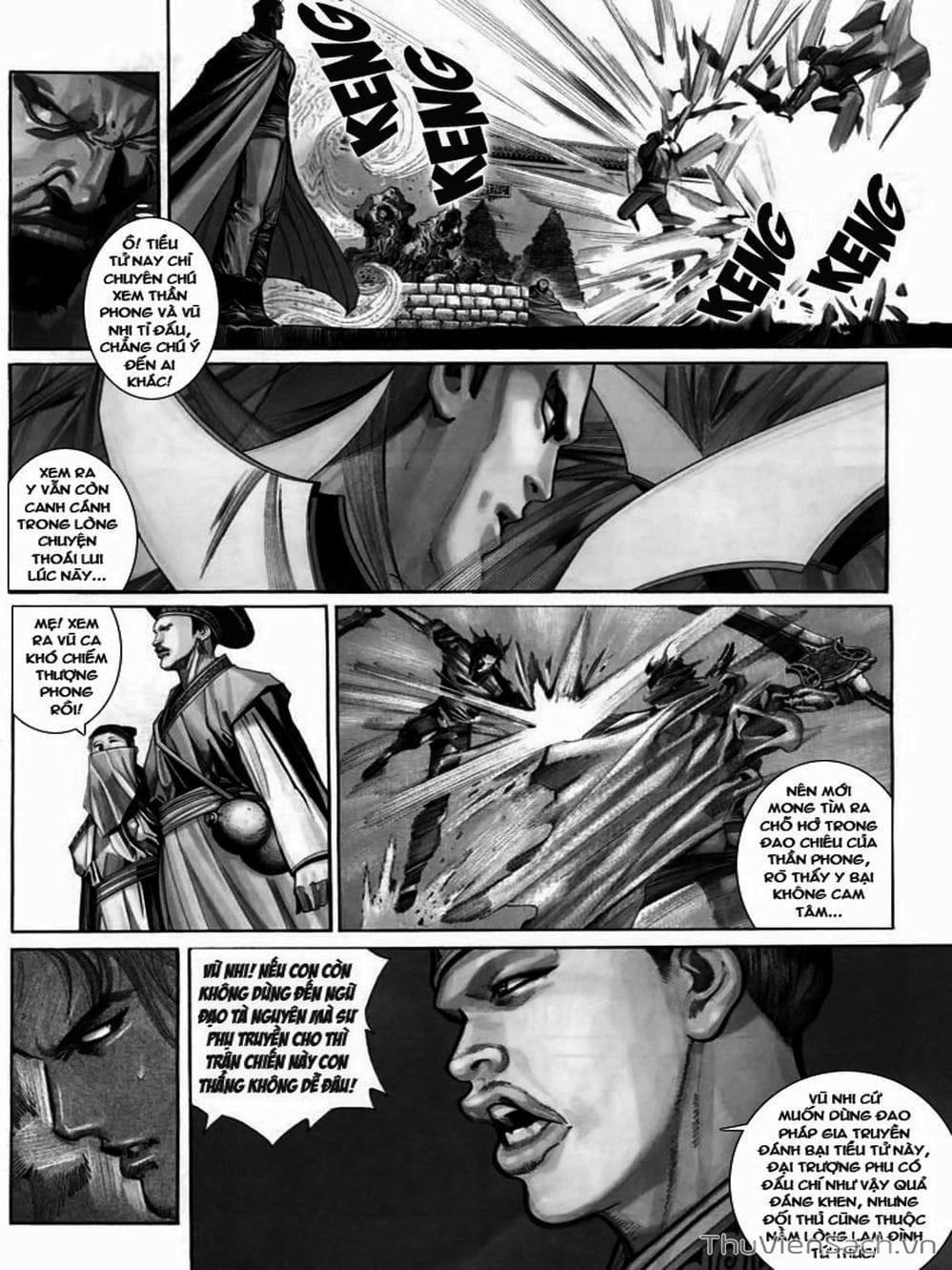 Truyện Tranh Phong Vân Manhua trang 3