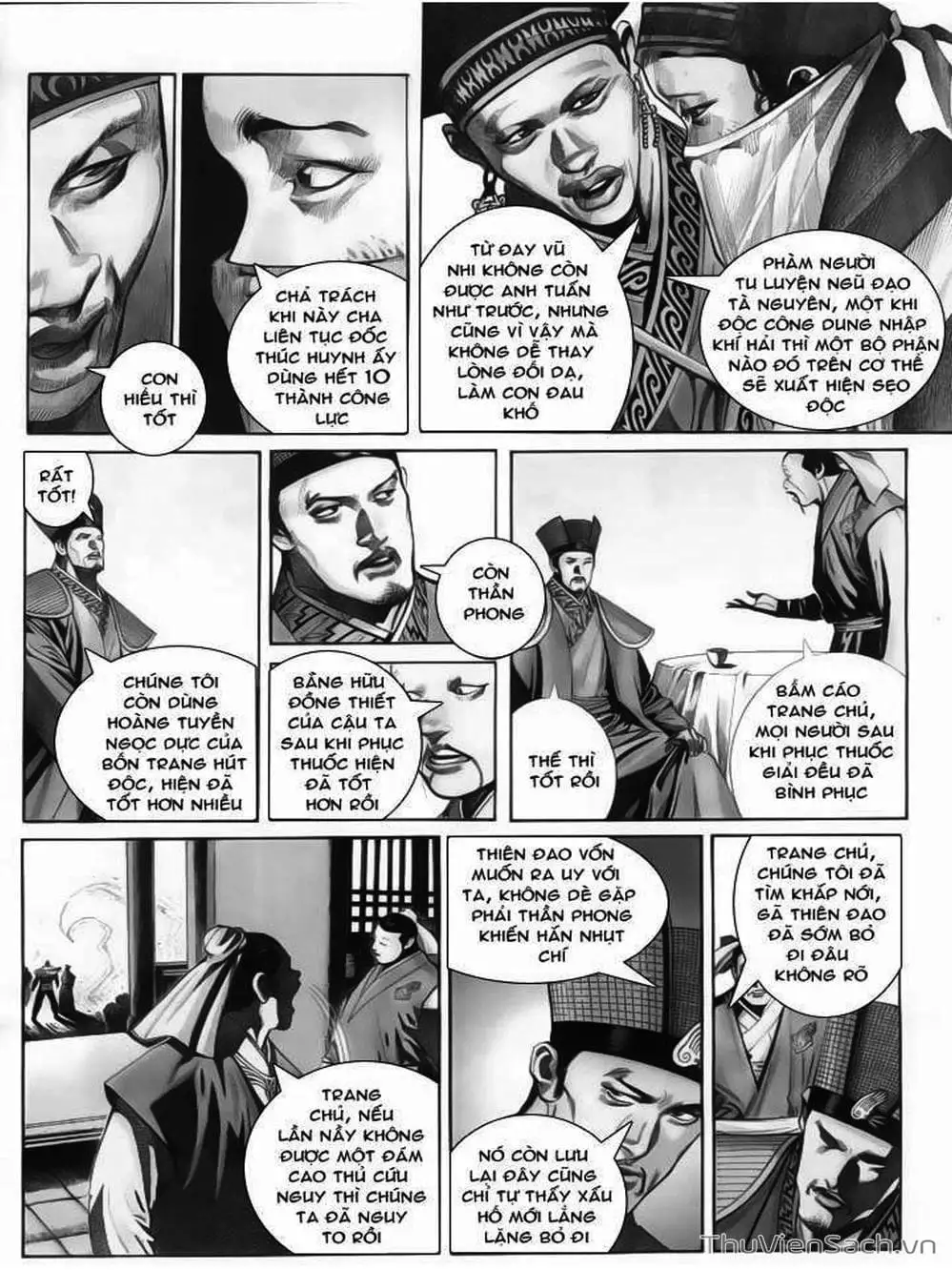 Truyện Tranh Phong Vân Manhua trang 3