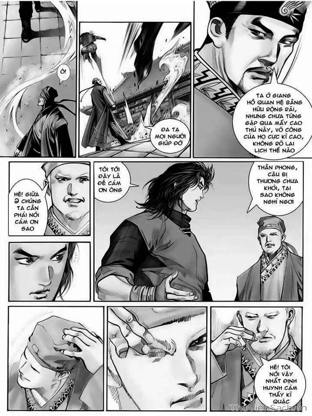 Truyện Tranh Phong Vân Manhua trang 3