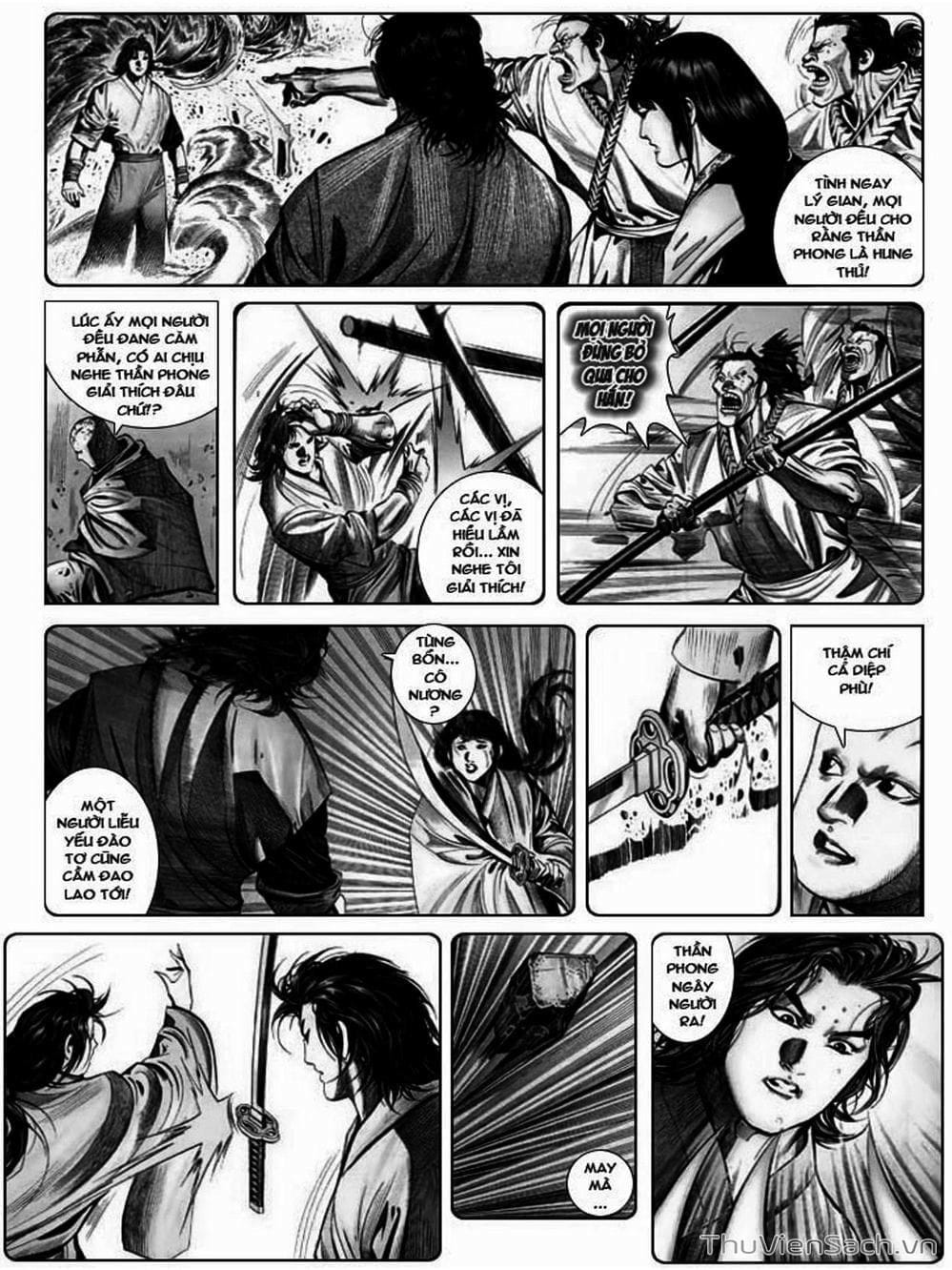 Truyện Tranh Phong Vân Manhua trang 3