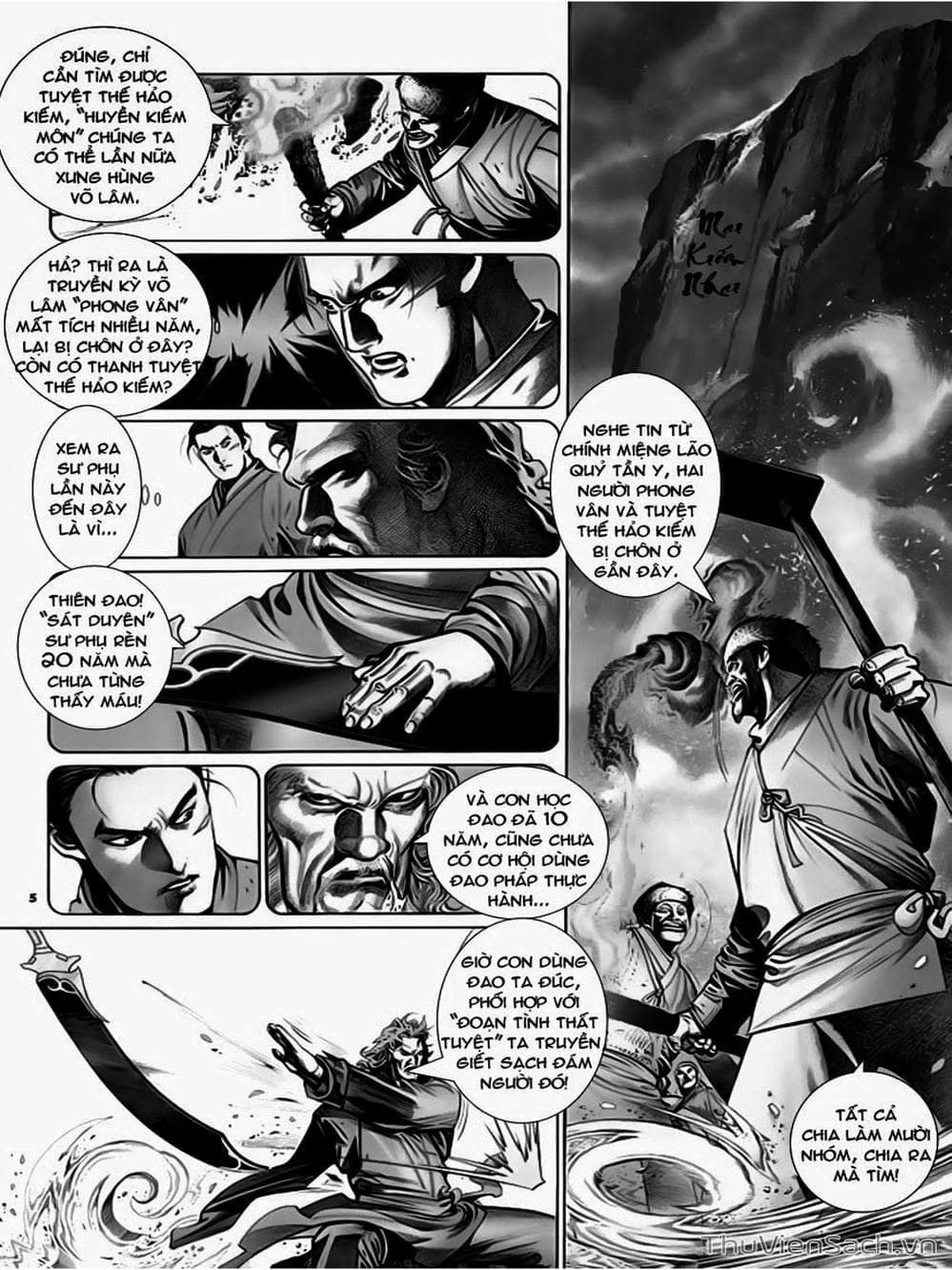 Truyện Tranh Phong Vân Manhua trang 3