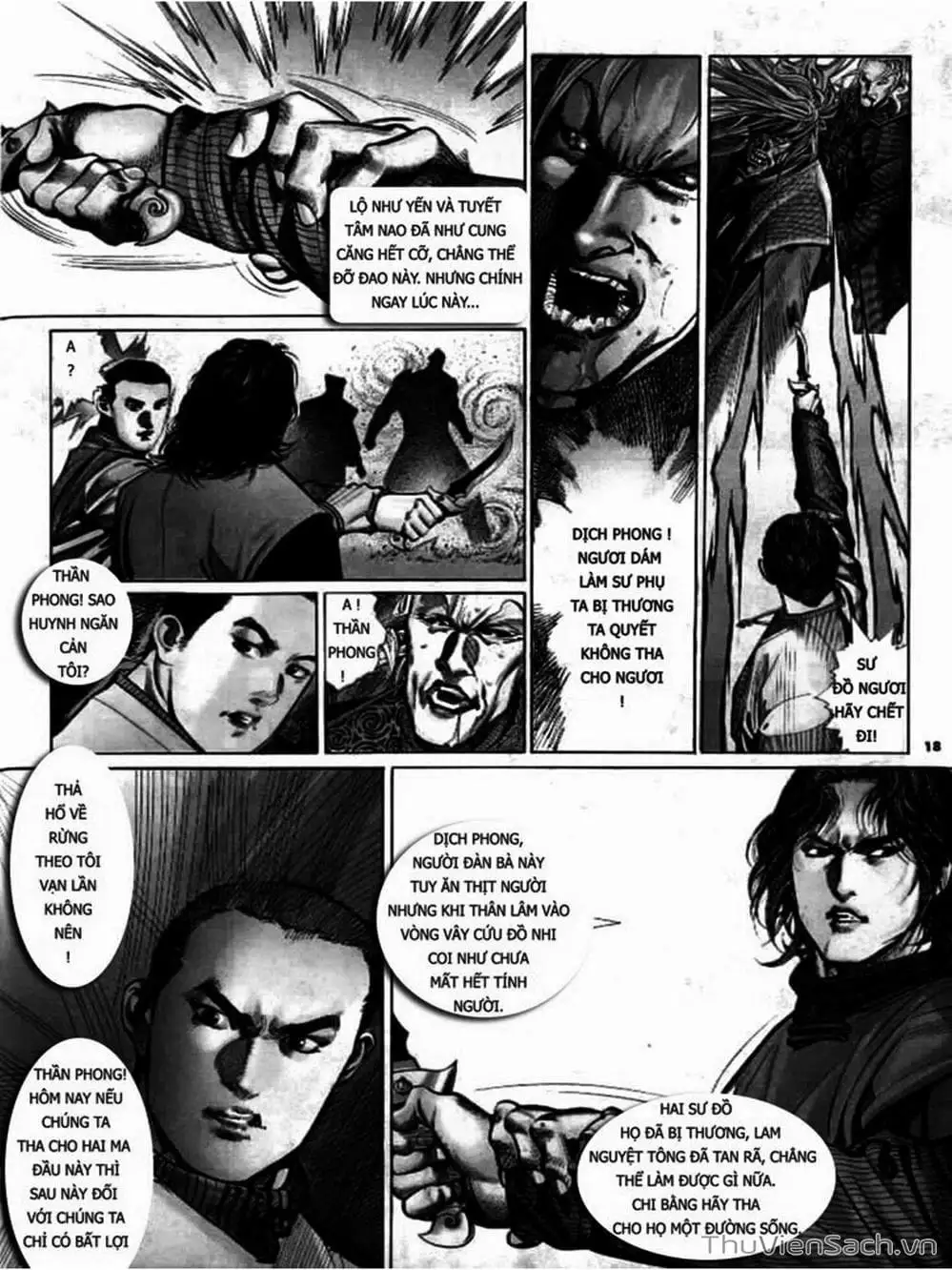 Truyện Tranh Phong Vân Manhua trang 3