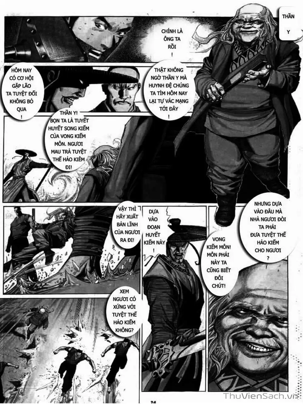 Truyện Tranh Phong Vân Manhua trang 3