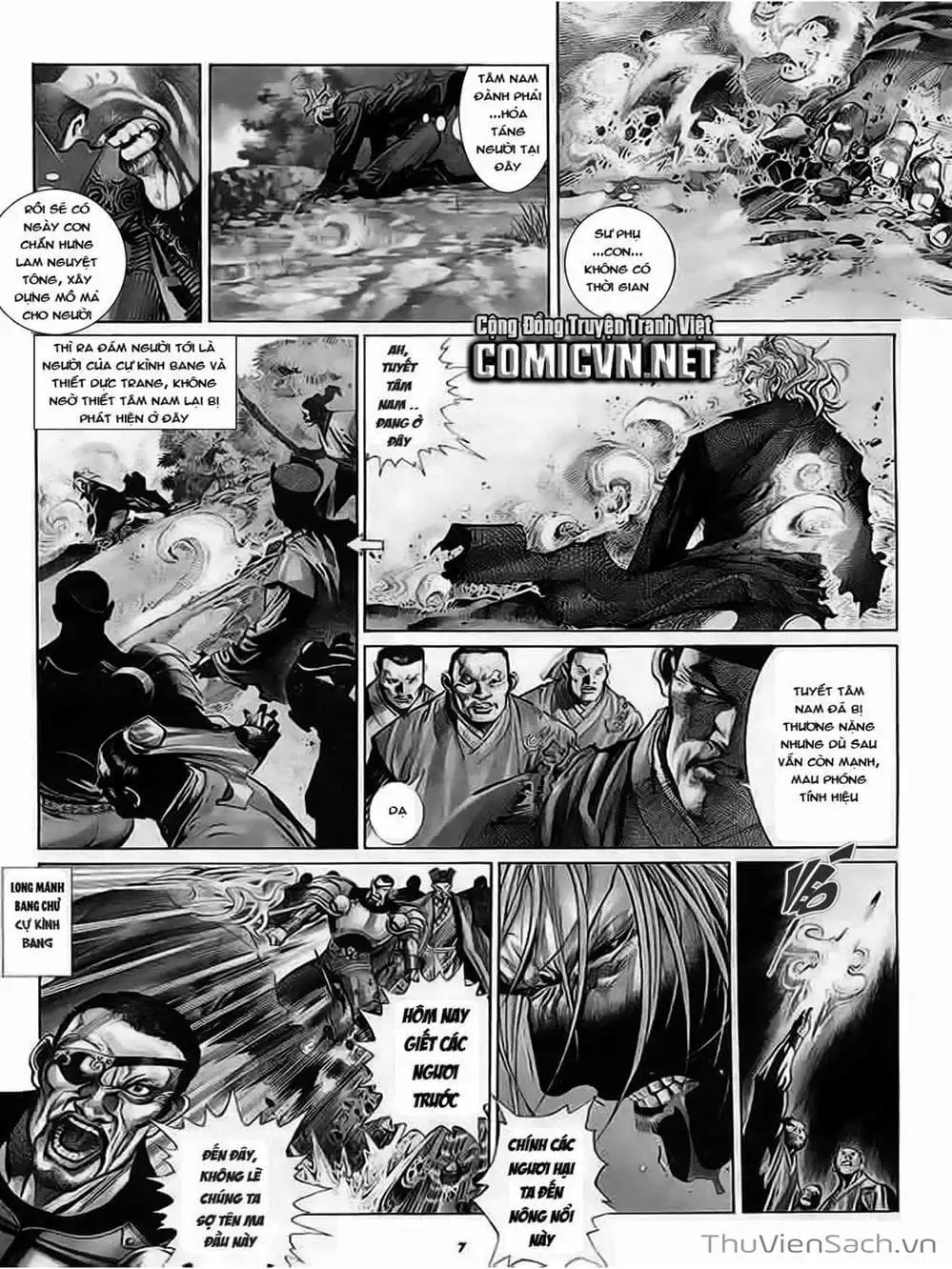 Truyện Tranh Phong Vân Manhua trang 3