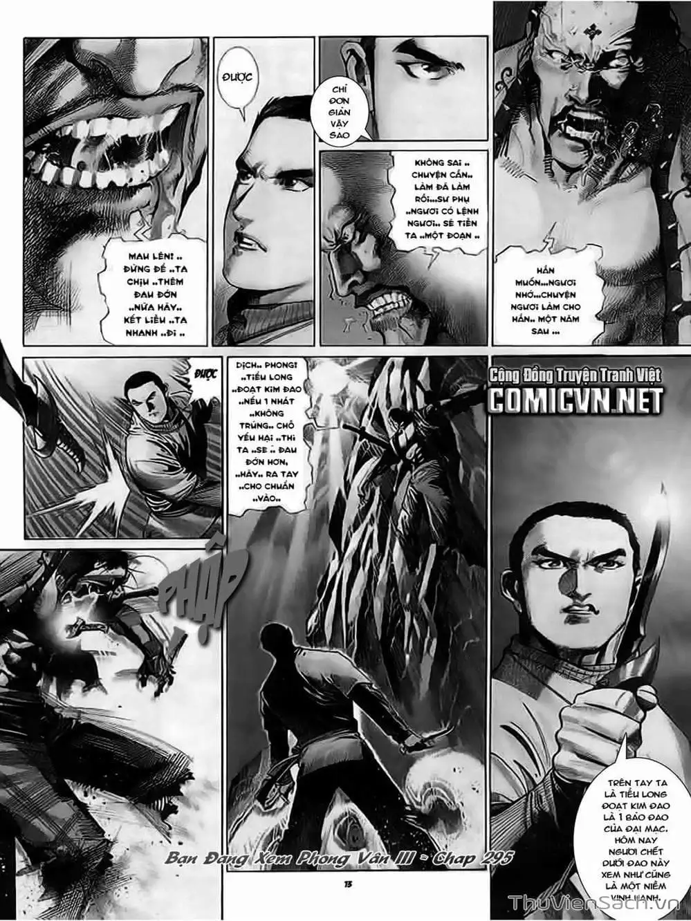 Truyện Tranh Phong Vân Manhua trang 3