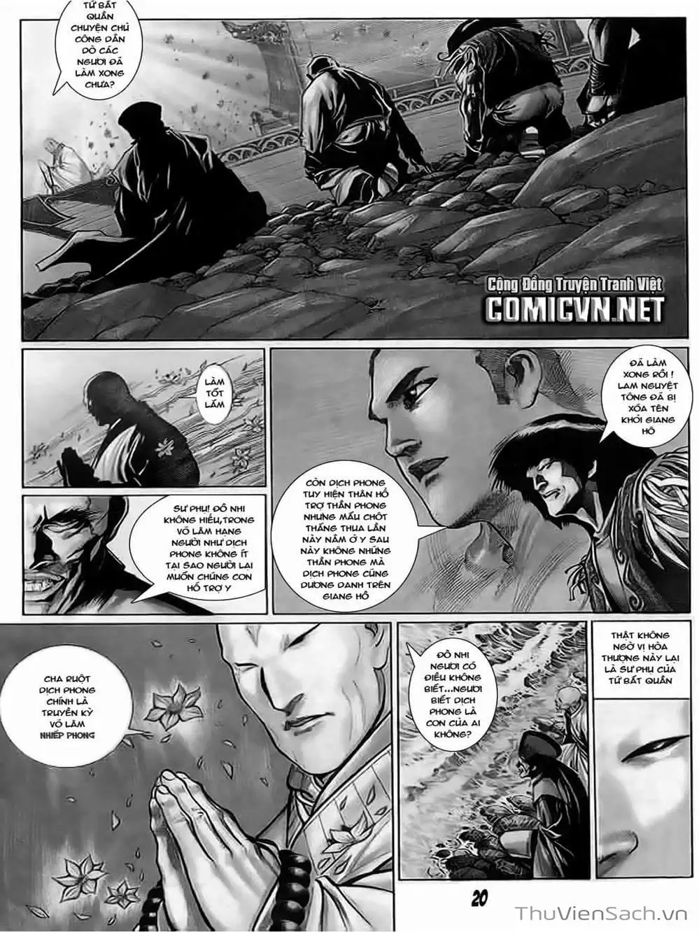 Truyện Tranh Phong Vân Manhua trang 3