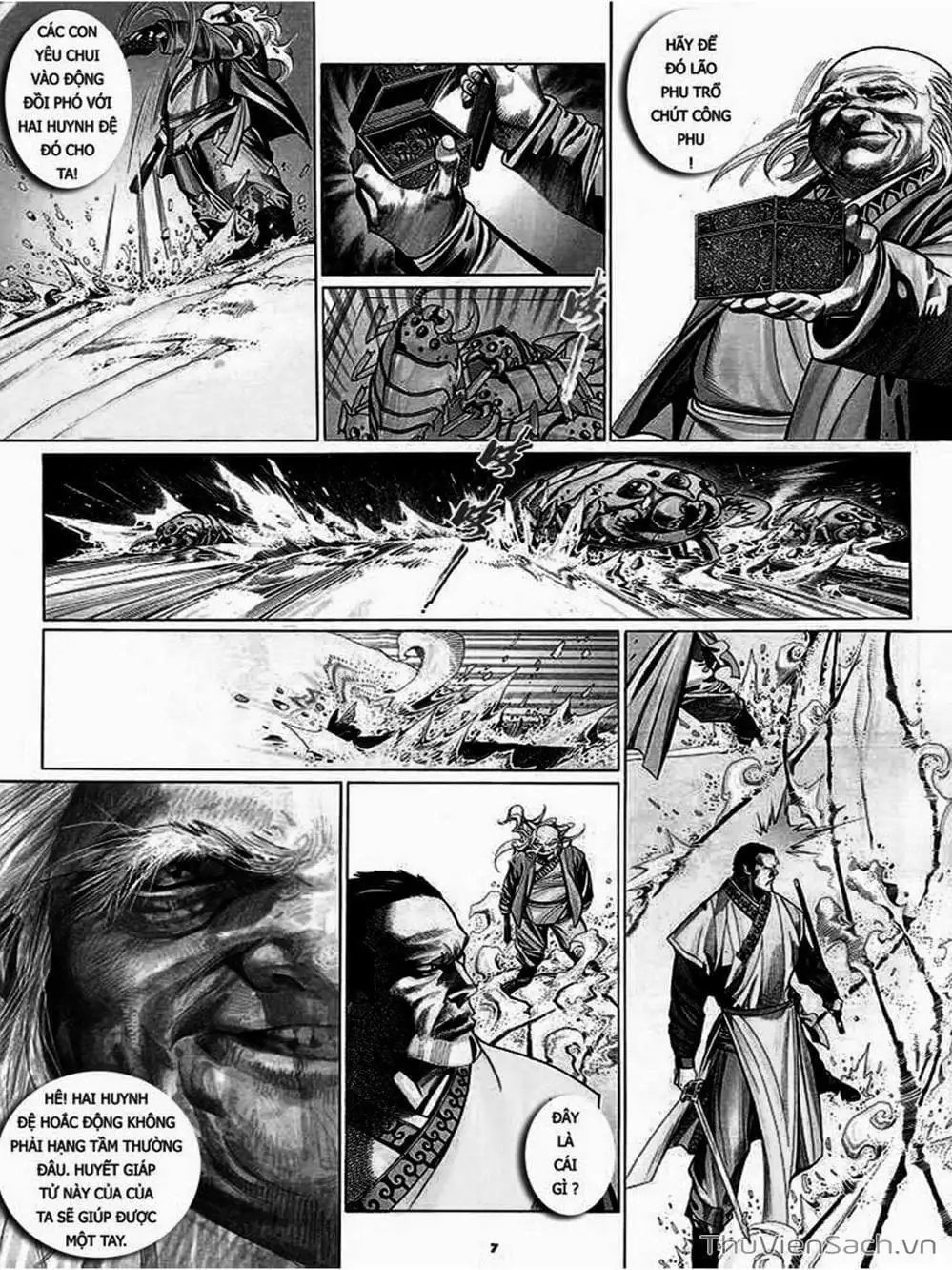 Truyện Tranh Phong Vân Manhua trang 3