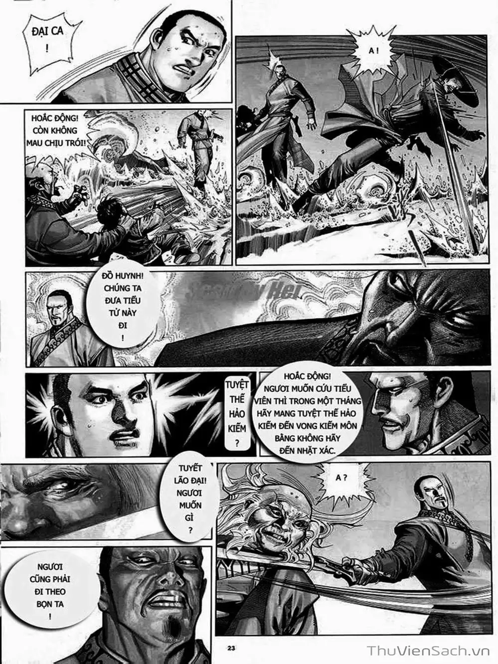 Truyện Tranh Phong Vân Manhua trang 3