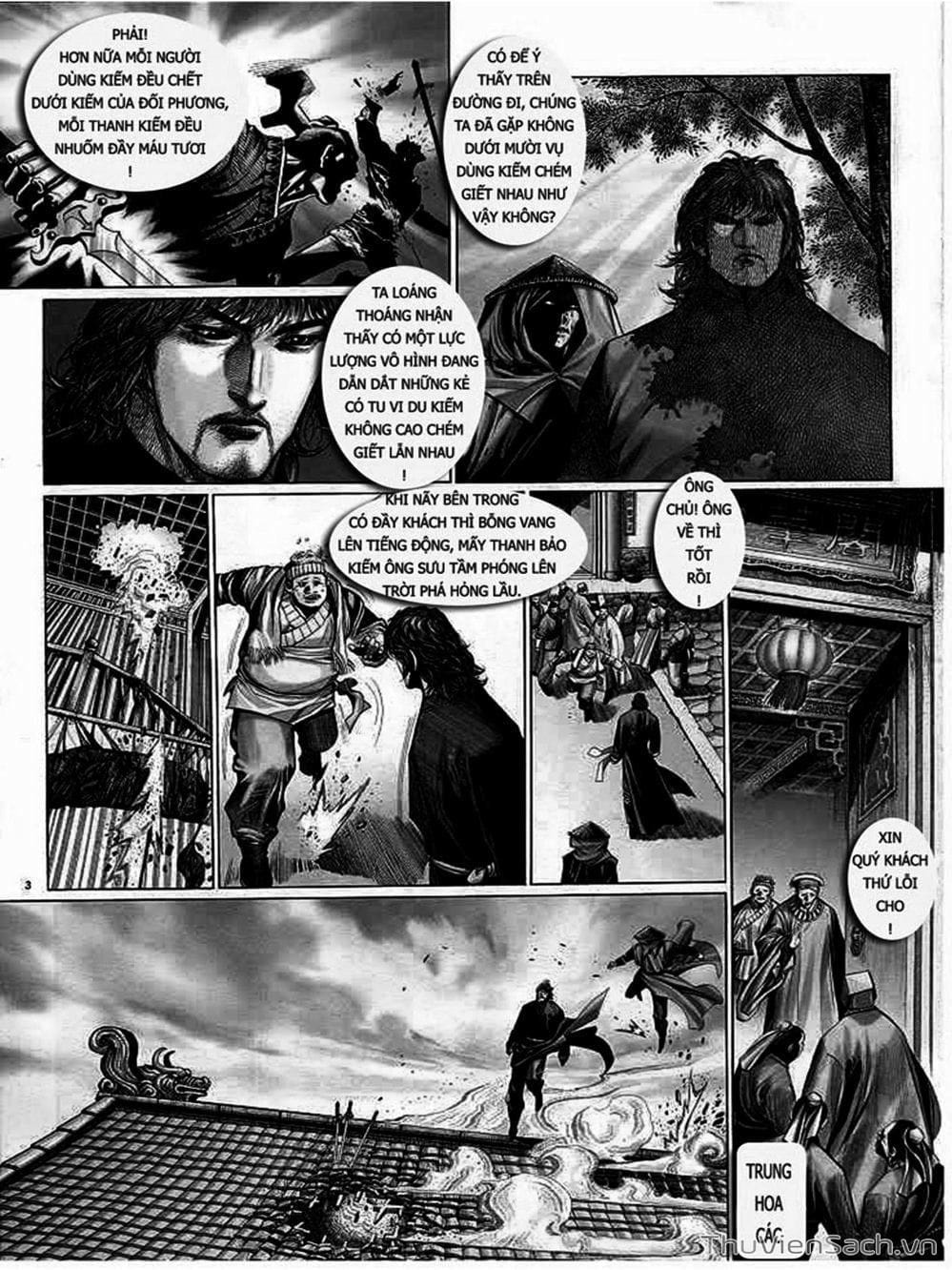 Truyện Tranh Phong Vân Manhua trang 3