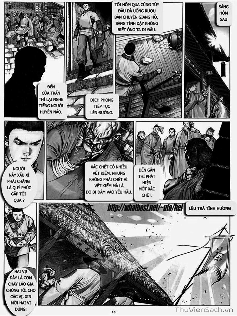 Truyện Tranh Phong Vân Manhua trang 3