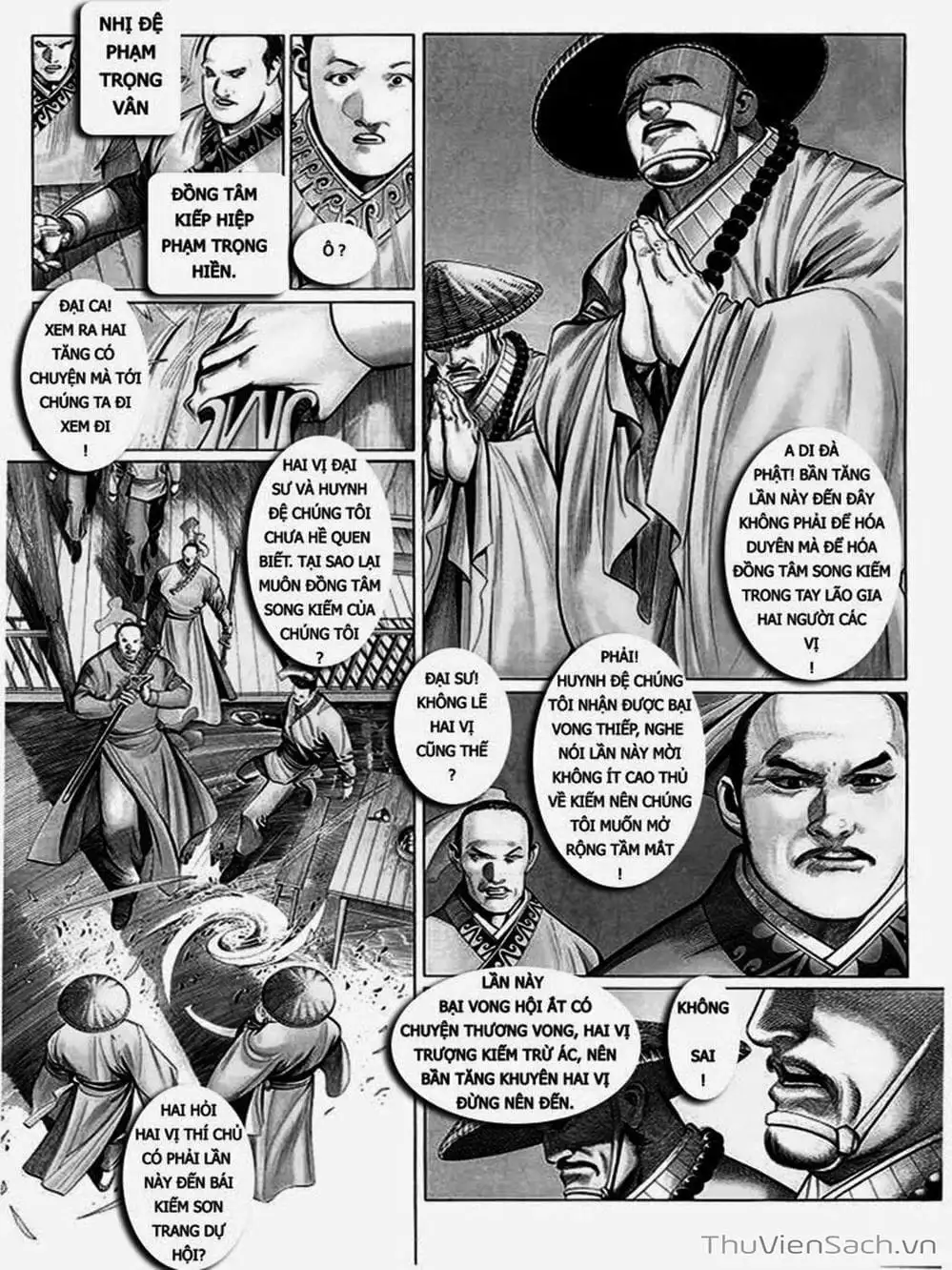 Truyện Tranh Phong Vân Manhua trang 3