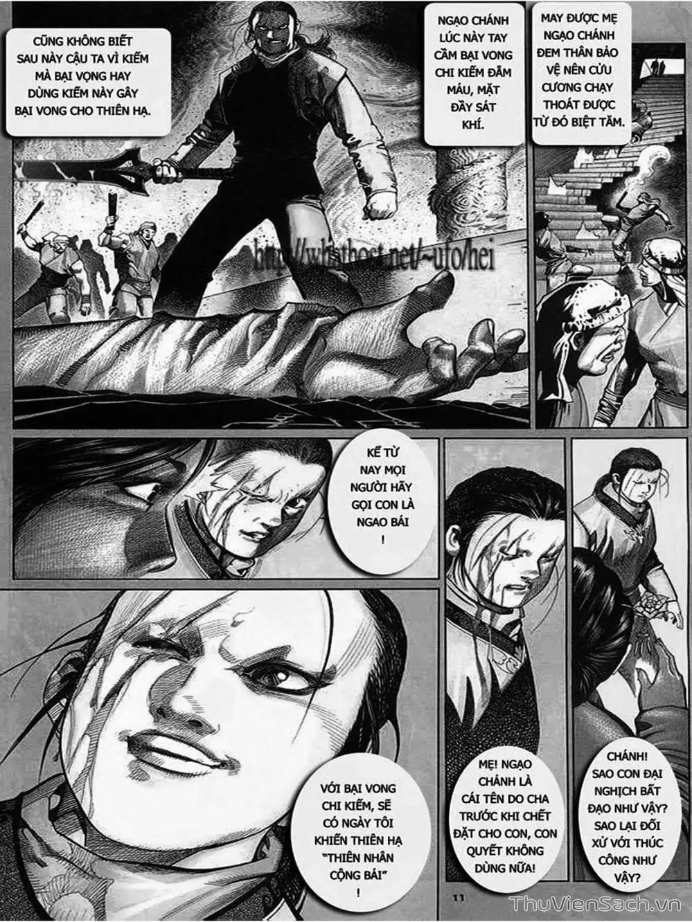 Truyện Tranh Phong Vân Manhua trang 3