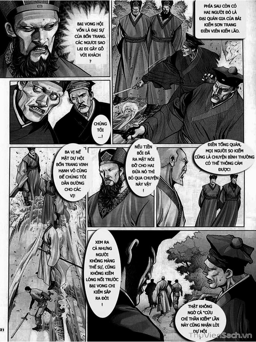 Truyện Tranh Phong Vân Manhua trang 3