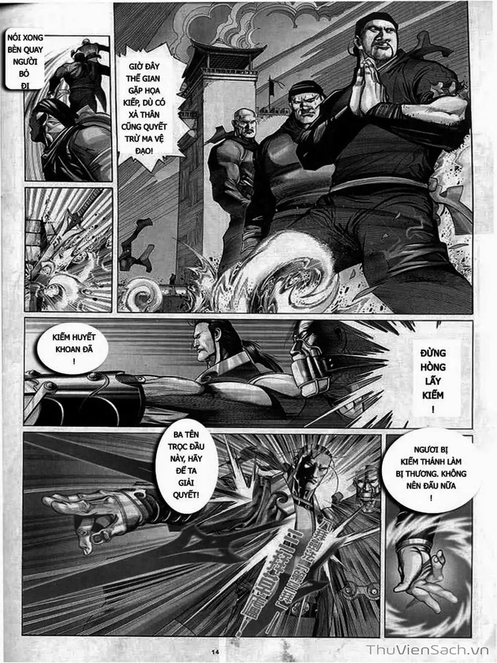 Truyện Tranh Phong Vân Manhua trang 3