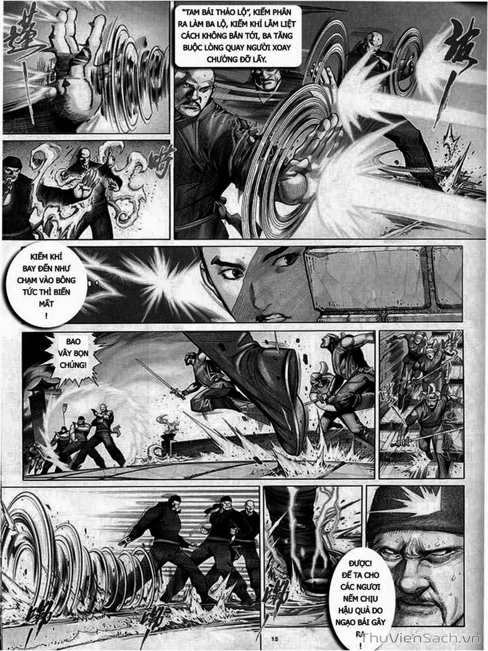 Truyện Tranh Phong Vân Manhua trang 3