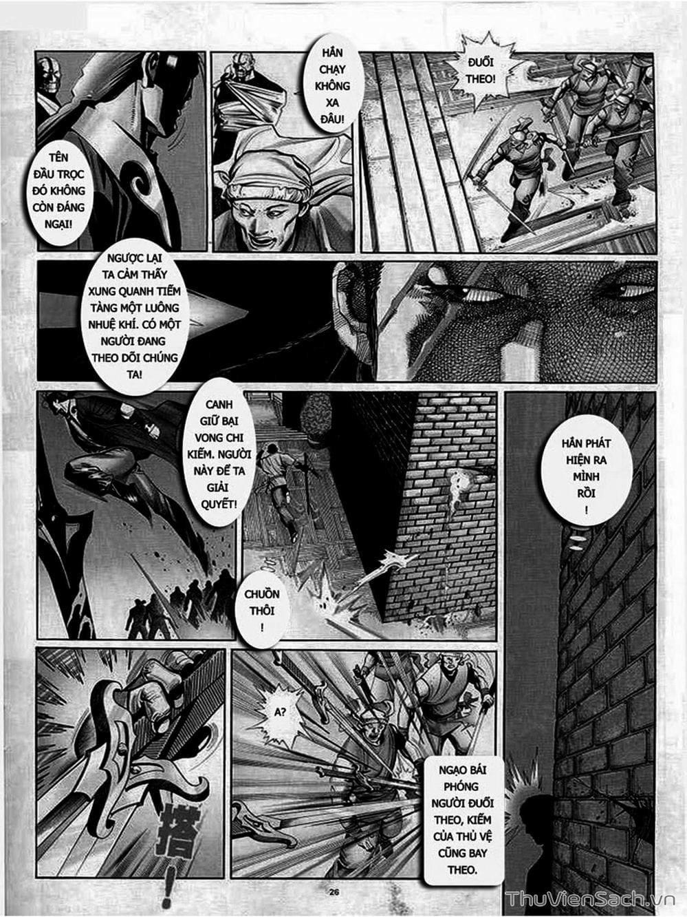 Truyện Tranh Phong Vân Manhua trang 3