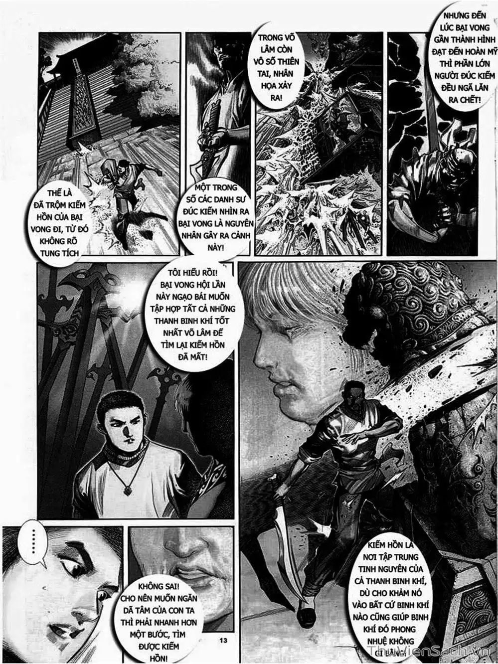 Truyện Tranh Phong Vân Manhua trang 3