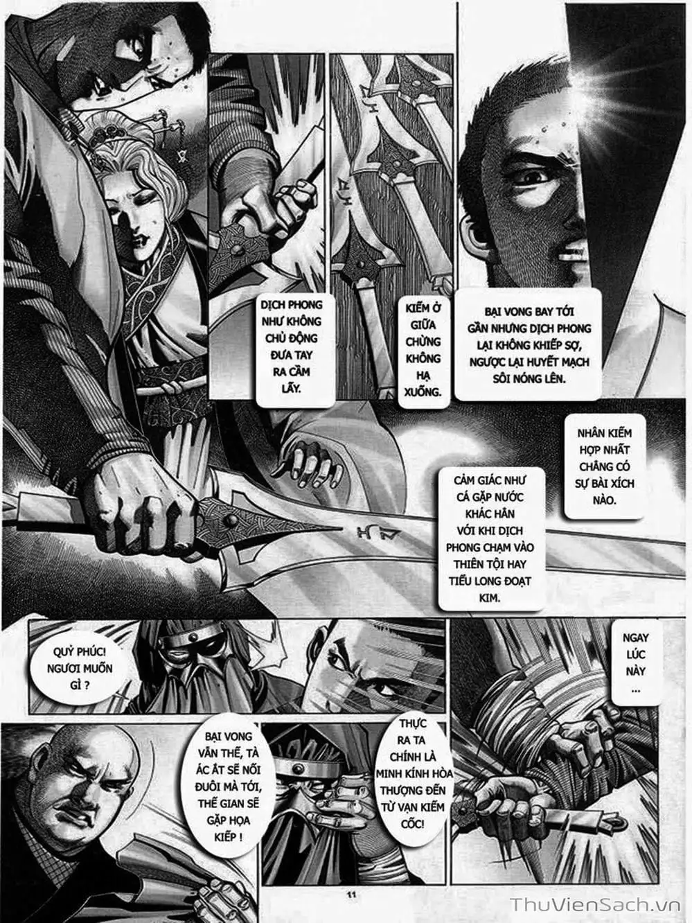 Truyện Tranh Phong Vân Manhua trang 3