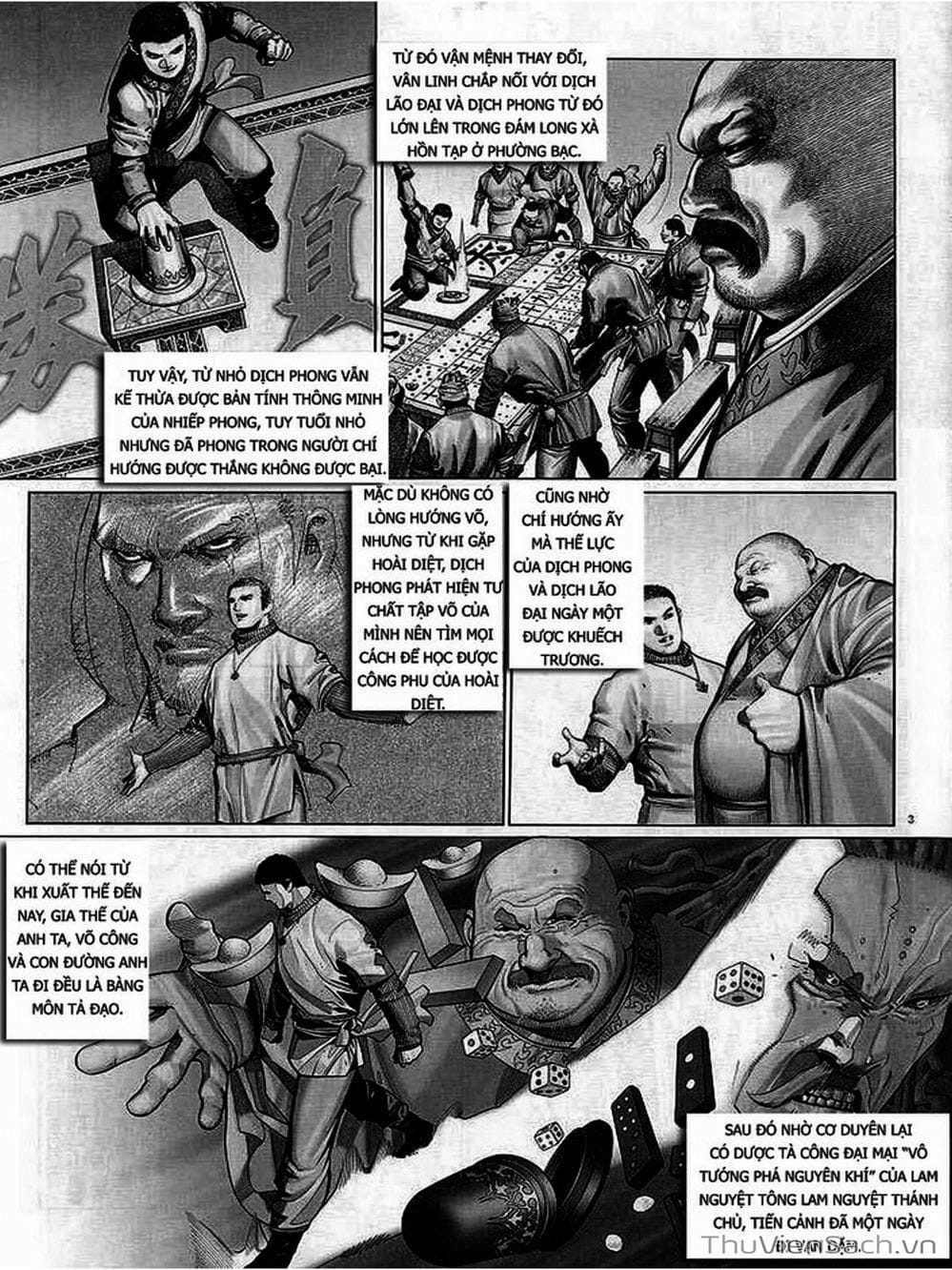 Truyện Tranh Phong Vân Manhua trang 3