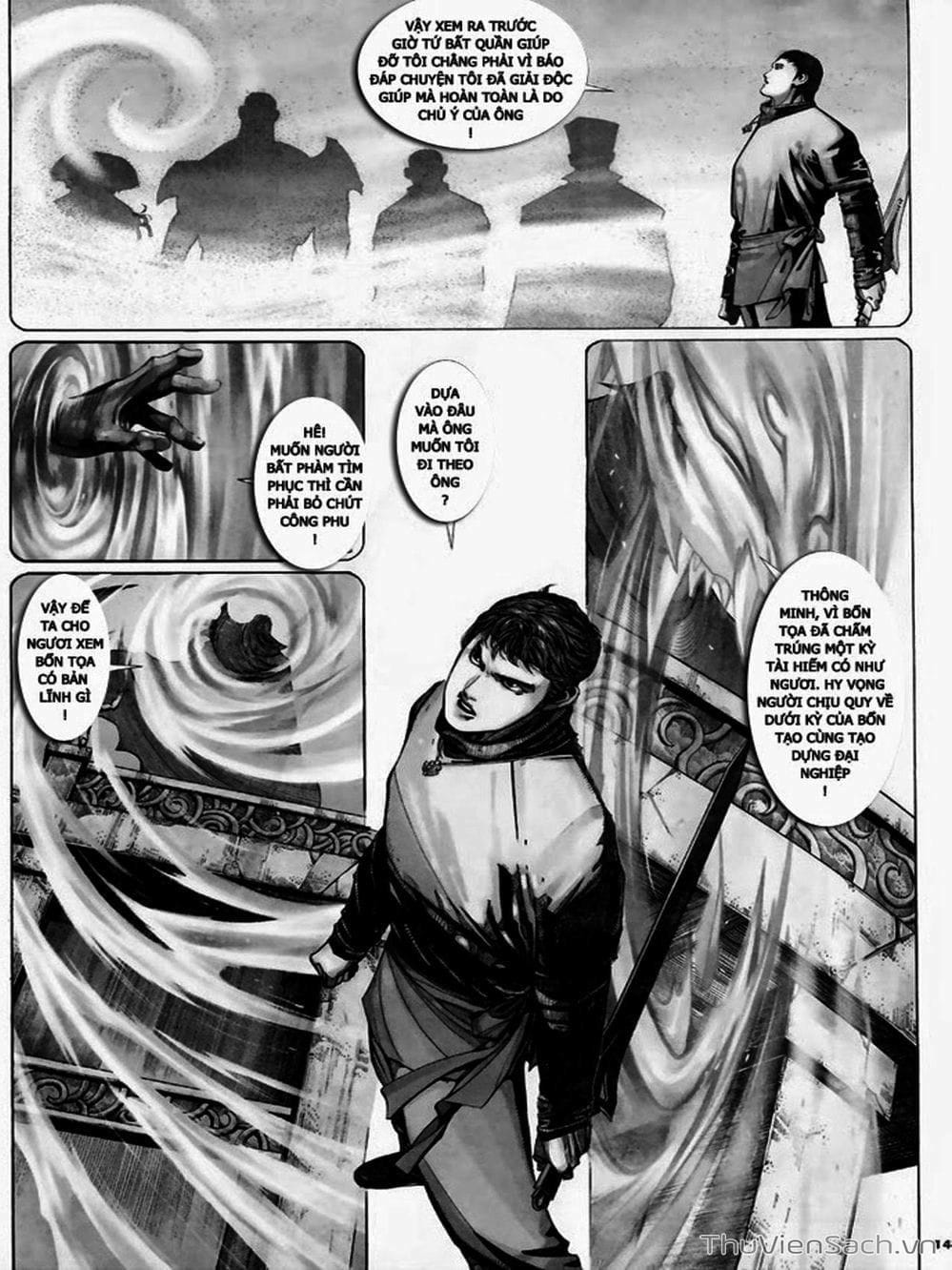 Truyện Tranh Phong Vân Manhua trang 3