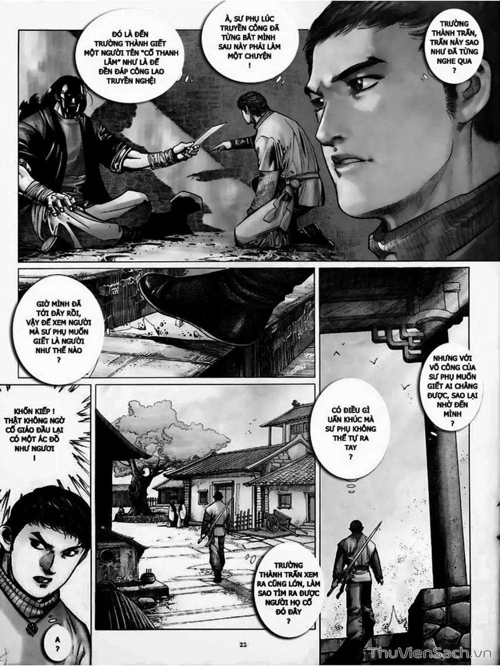 Truyện Tranh Phong Vân Manhua trang 3