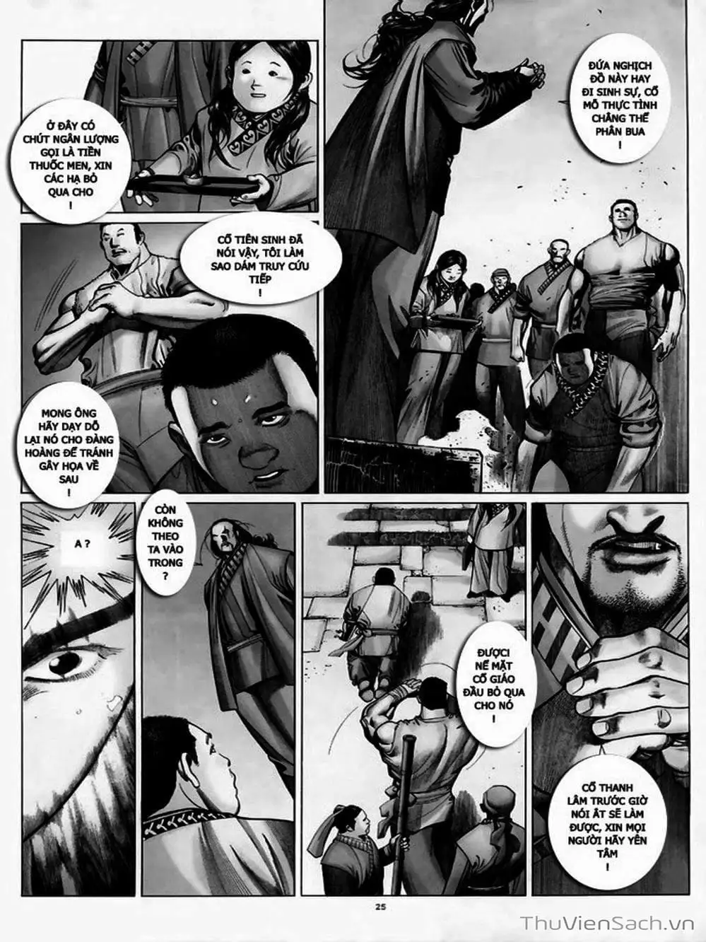 Truyện Tranh Phong Vân Manhua trang 3