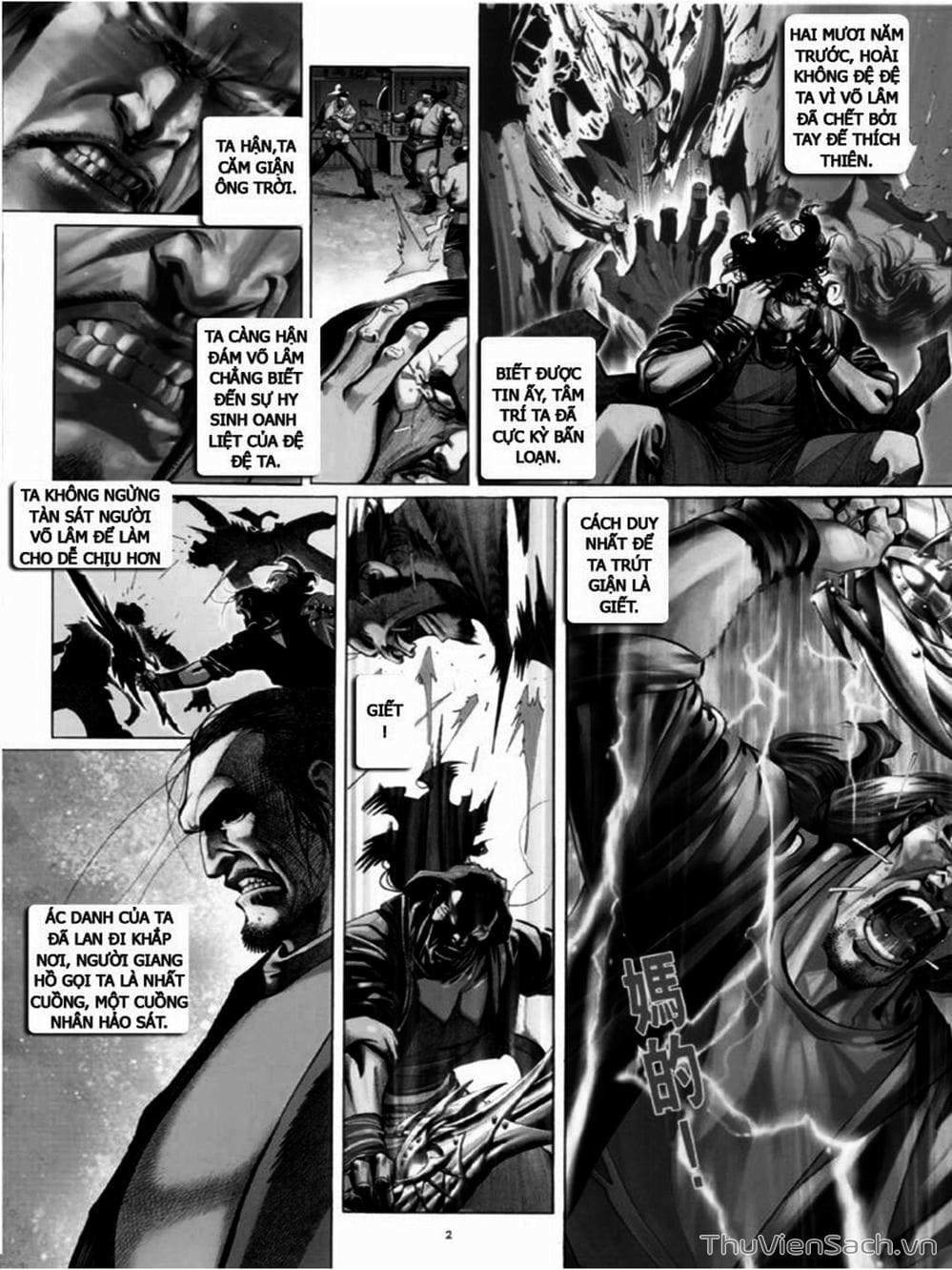 Truyện Tranh Phong Vân Manhua trang 3