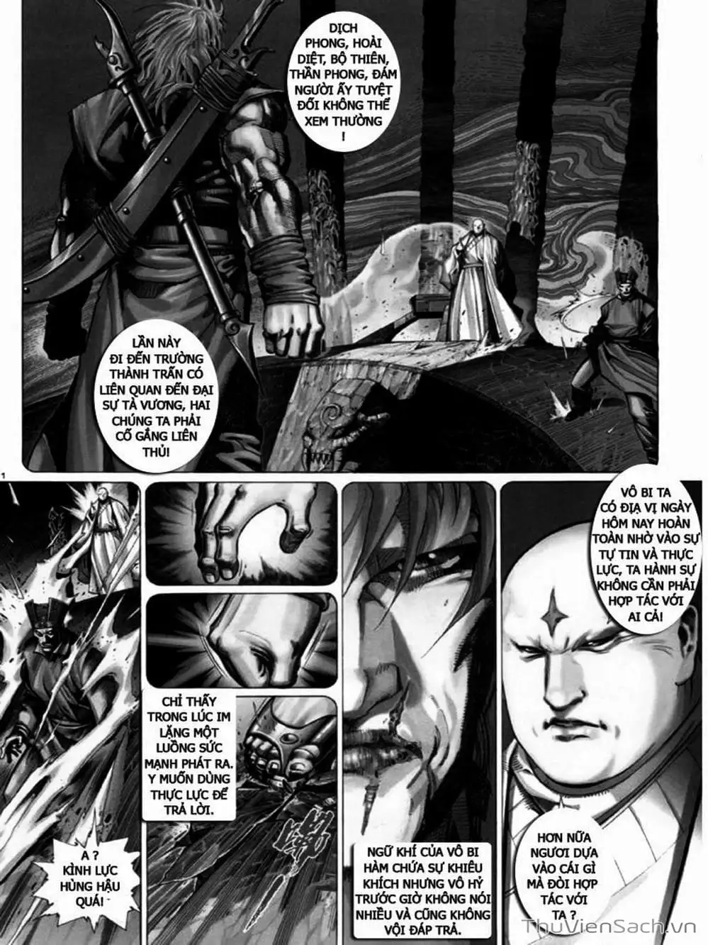 Truyện Tranh Phong Vân Manhua trang 3