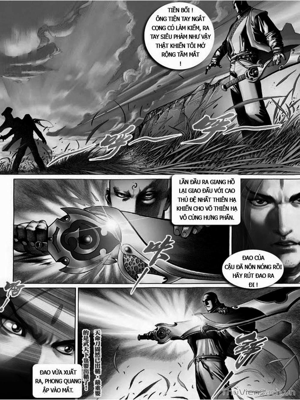 Truyện Tranh Phong Vân Manhua trang 3