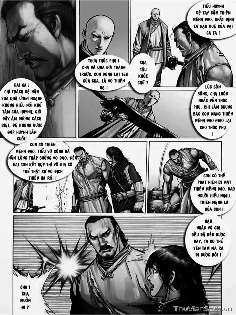 Truyện Tranh Phong Vân Manhua trang 3