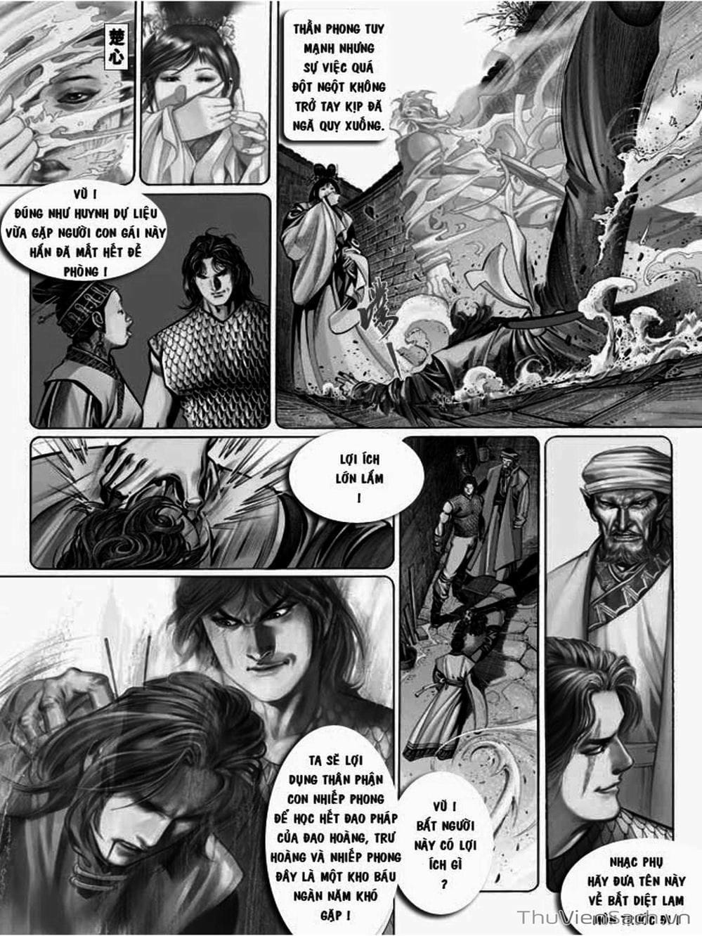Truyện Tranh Phong Vân Manhua trang 3