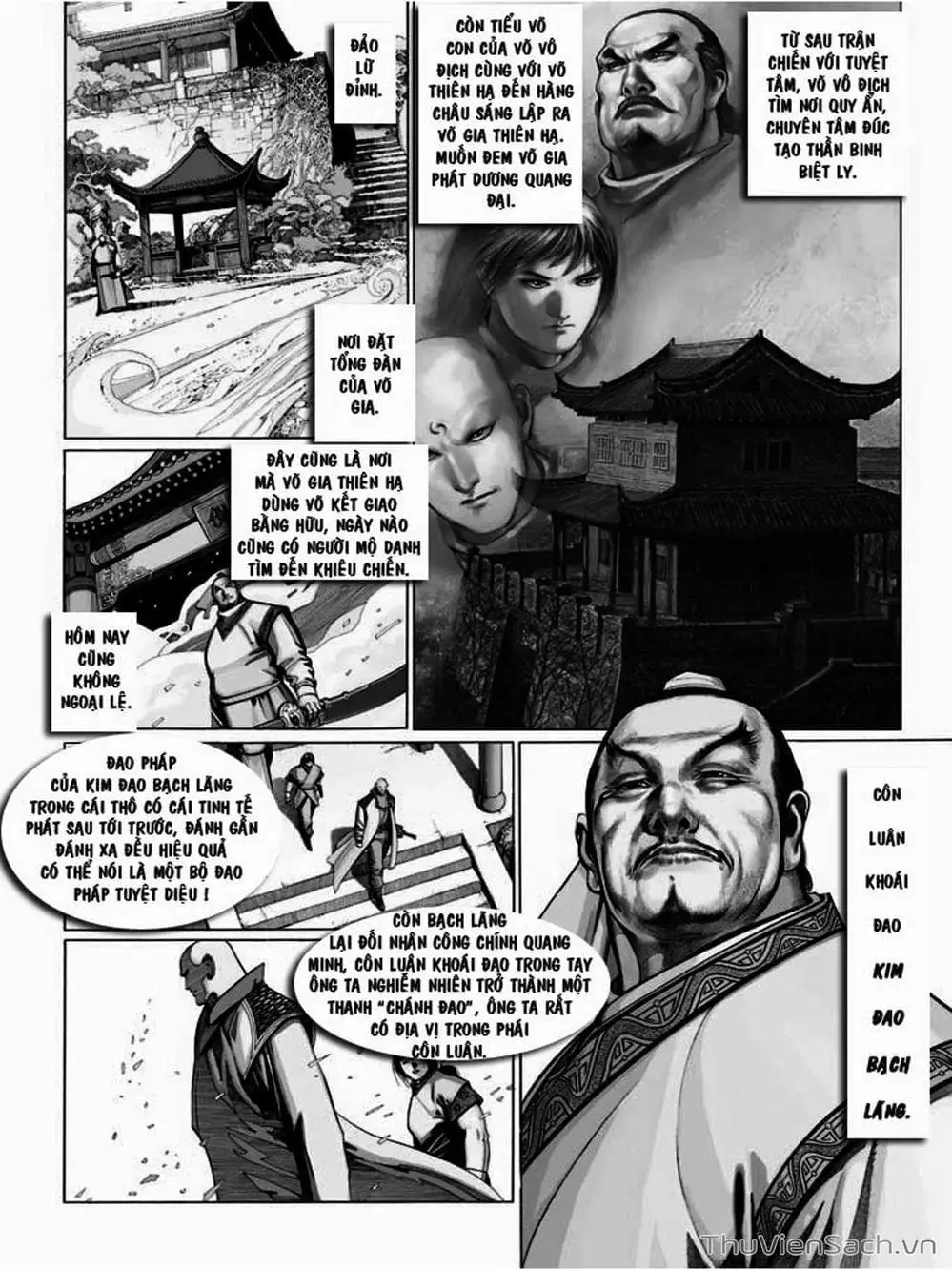 Truyện Tranh Phong Vân Manhua trang 3