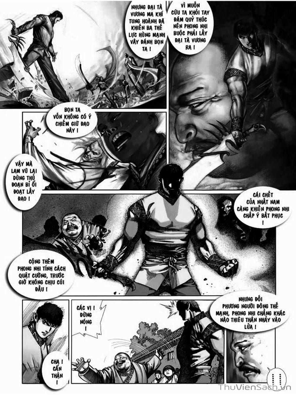 Truyện Tranh Phong Vân Manhua trang 3