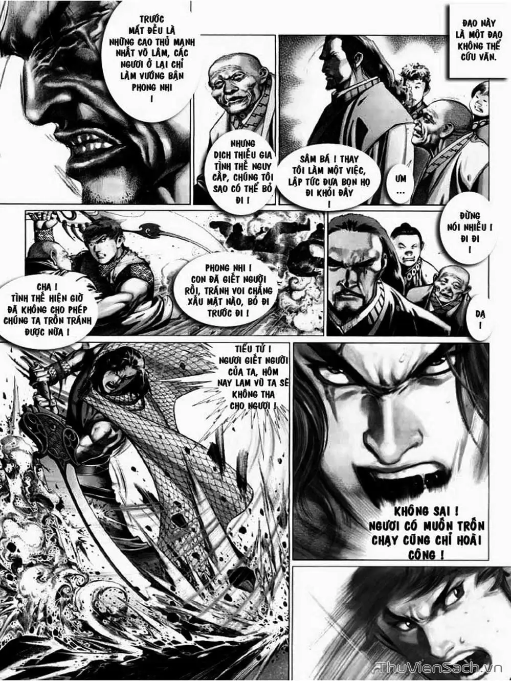 Truyện Tranh Phong Vân Manhua trang 3