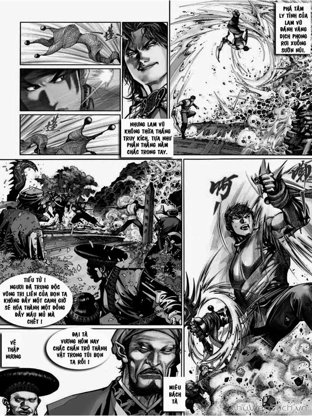 Truyện Tranh Phong Vân Manhua trang 3