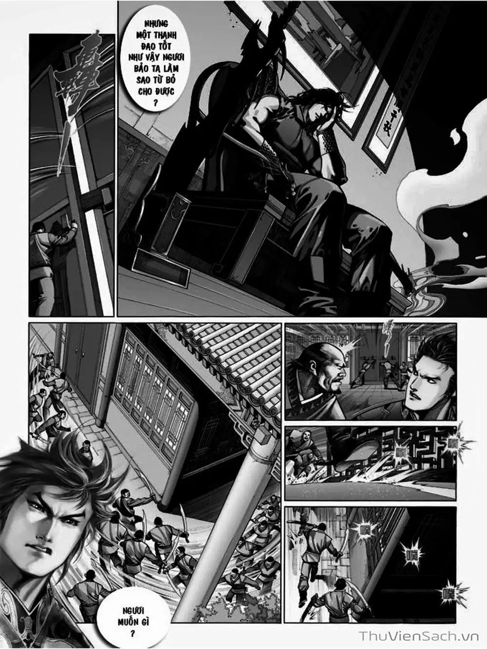 Truyện Tranh Phong Vân Manhua trang 3